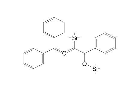 1,2-Butadiene, 1,1,4-triphenyl-3-trimethylsilyl-4-trimethylsilyloxy-