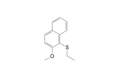 Ethyl 2-methoxy-1-naphthyl sulfide