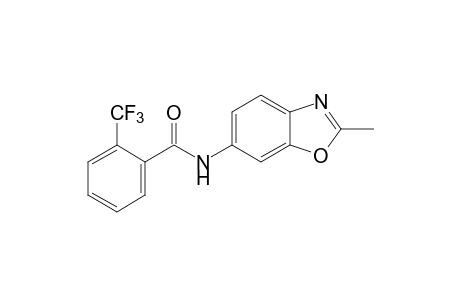 N-(2-methyl-6-benzoxazolyl)-alpha,alpha,alpha-trifluoro-o-toluamide