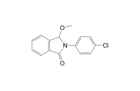 2-(4-chlorophenyl)-3-methoxyisoindolin-1-one