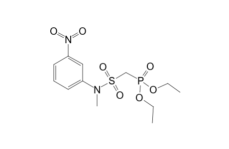 N-Methyl-N-3-nitroaniline diethylphosphonmethylsulfonamide