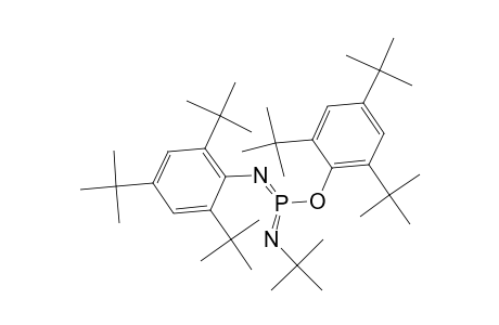 (TERT.-BUTYLIMINO)-[(2,4,6-TRI-TERT.-BUTYLPHENYL)-IMINO]-(2,4,6-TRI-TERT.-BUTYLPHENOXY)-PHOSPHORANE