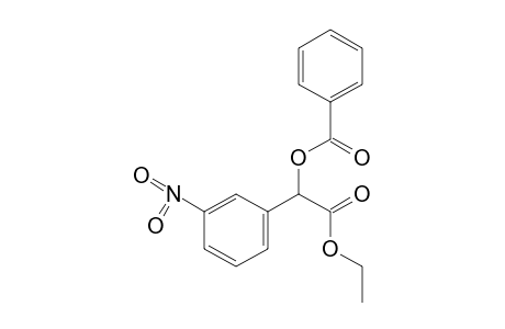 m-nitromandelic acid, ethyl ester, benzoate