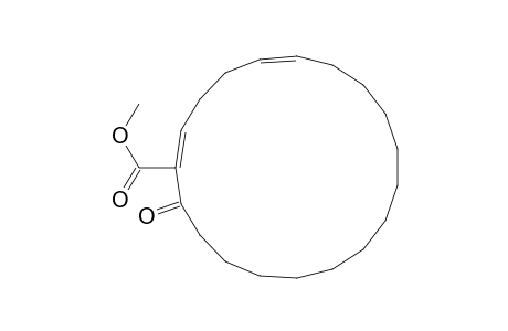 Methyl ester of 19-oxo-1,5-cyclononadecadiencarboxylic acid