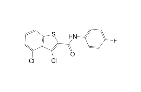 3,4-dichloro-N-(4-fluorophenyl)-1-benzothiophene-2-carboxamide