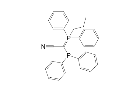 2-Diphenylphosphanyl-2-[diphenyl(propyl)-lambda(5)-phosphanylidene]acetonitrile