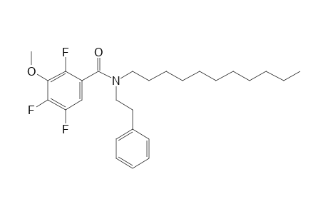 Benzamide, 2,4,5-trifluoro-3-methoxy-N-(2-phenylethyl)-N-undecyl-