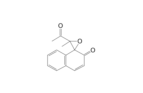 Spiro[naphthalene-1(2H),2'-oxiran]-2-one, 3'-acetyl-3'-methyl-, cis-(+)-