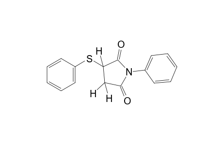 N-phenyl-2-(phenylthio)succinimide