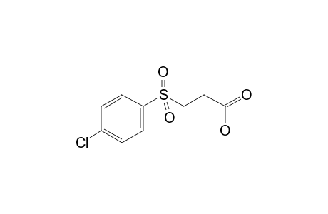 3-[p-Chlorophenylsulfonyl]propionic acid