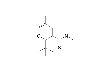 Anti-N,N-dimethyl-2-(1-hydroxy-2,2-dimethylpropyl)-4-methyl-4-pentenethioamide