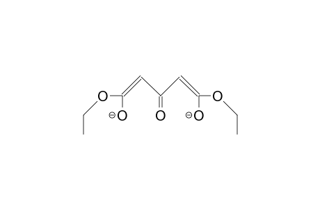 3-Oxo-1,5-pentanedioic acid, diethyl ester dianion