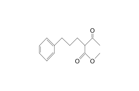 Benzenepentanoic acid, alpha-acetyl-, methyl ester