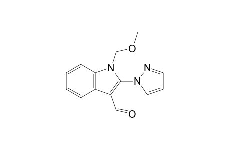 1-Methoxymethyl-2-(1-pyrazolyl)indole-3-carbaldehyde