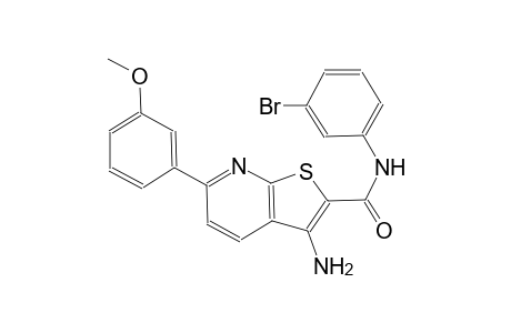 3-amino-N-(3-bromophenyl)-6-(3-methoxyphenyl)thieno[2,3-b]pyridine-2-carboxamide