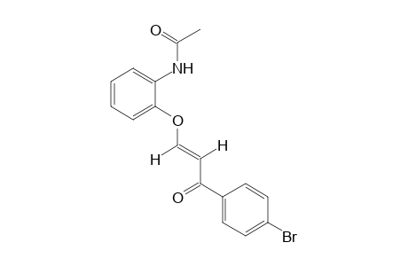 Trans-2'-{[2-(p-bromobenzoyl)vinyl]oxy}acetanilide