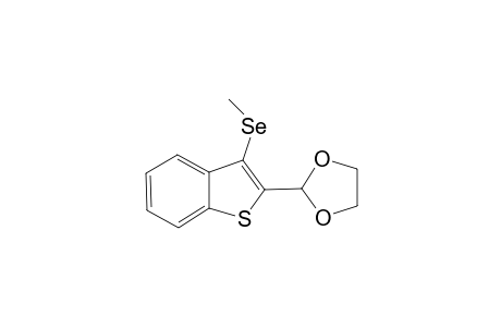 2-(3-Methylselanyl-1-benzothiophen-2-yl)-1,3-dioxolane