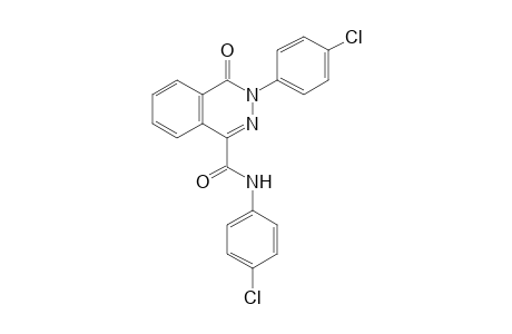 4'-CHLORO-3-(p-CHLOROPHENYL)-3,4-DIHYDRO-4-OXO-1-PHTHALAZINECARBOXANILIDE
