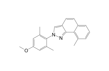 2H-Benz[g]indazole, 2-(4-methoxy-2,6-dimethylphenyl)-9-methyl-