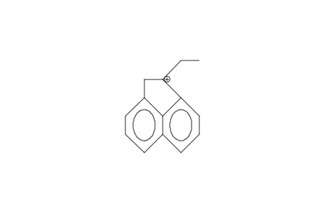 1-Ethyl-1-acenaphthenium cation