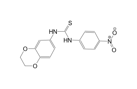 N-(2,3-dihydro-1,4-benzodioxin-6-yl)-N'-(4-nitrophenyl)thiourea