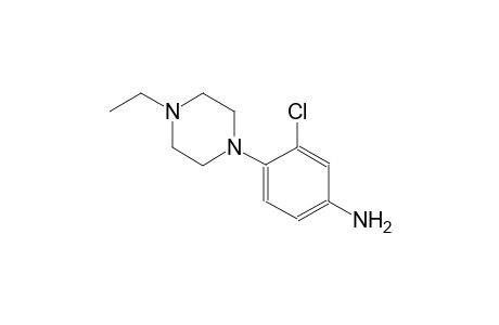 3-Chloro-4-(4-ethyl-1-piperazinyl)aniline