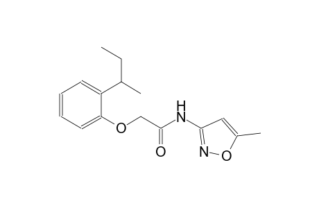 2-(2-sec-butylphenoxy)-N-(5-methyl-3-isoxazolyl)acetamide