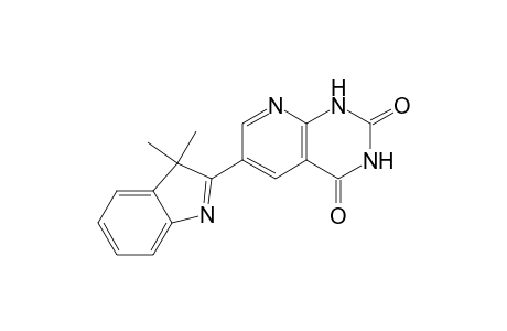 6-(3,3-Dimethyl-3H-indol-2-yl)pyrido[2,3-d]pyrimidine-2,4(1H,3H)-dione