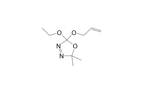 2-(Allyloxy)-2-ethoxy-5,5-dimethyl-2,5-dihydro-1,3,4-oxadiazole