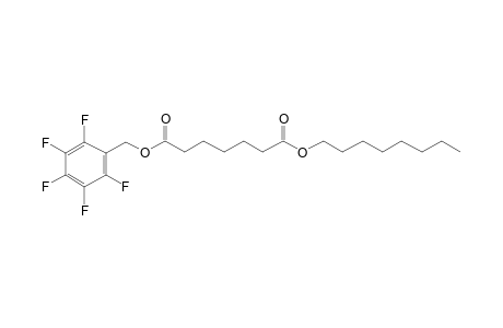 Pimelic acid, octyl pentafluorobenzyl ester