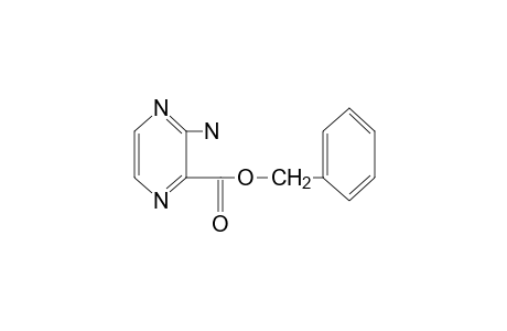 3-aminopyrazinecarboxylic acid, benzyl ester