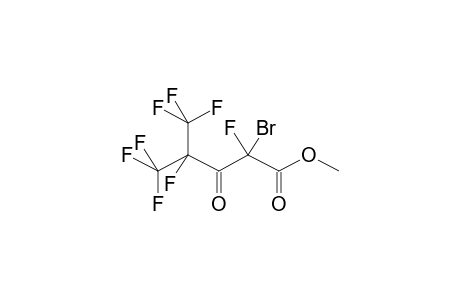 2-BROMO-3-OXO-4-TRIFLUOROMETHYLPERFLUOROPENTANOIC ACID, METHYL ESTER