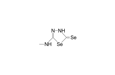 5-METHYLAMINO-1,3,4-3H-SELENADIAZOLINE-2-SELONE