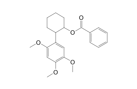 Benzoic acid, 2-(2,4,5-trimethoxyphenyl)cyclohexyl ester