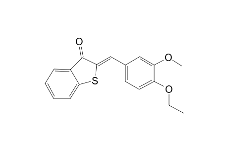 (2Z)-2-(4-Ethoxy-3-methoxybenzylidene)-1-benzothiophen-3(2H)-one