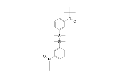 1,2-BIS-[3-(N-HYDROXY-TERT.-BUTYLAMINO)-PHENYL]-1,1,2,2-TETRAMETHYLDISILANE