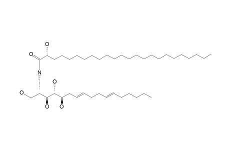 MUCUSAMIDE;(2S,3S,4R,5R,7E,11E)-2-[[(2R)-2-HYDROXYTETRACOSANOYL]-AMINO]-HEPTADECA-7,11-DIENE-1,3,4,5-TETROL