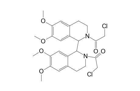 RAC-2,2'-DI-(CHLOROETHANOYL)-6,6',7,7'-TETRAMETHOXY-1,1'-BIS-(1,2,3,4-TETRAHYDROISOQUINOLINE)