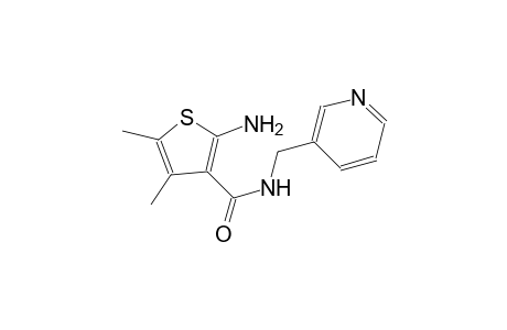 2-amino-4,5-dimethyl-N-(3-pyridinylmethyl)-3-thiophenecarboxamide