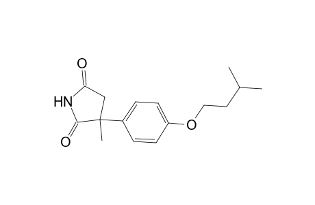 3-[4-(Isopentyloxy)phenyl]-3-methyl-2,5-pyrrolidinedione