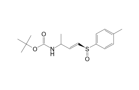 (E,3S,rs)-Tert-butyl-1-(p-tolylsulfinyl)but-1-en-3-ylcarbamate