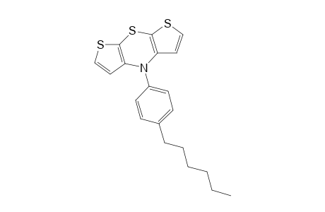 4-(4-Hexylphenyl)-4H-dithieno[2,3-b:3',2'-e][1,4]thiazine