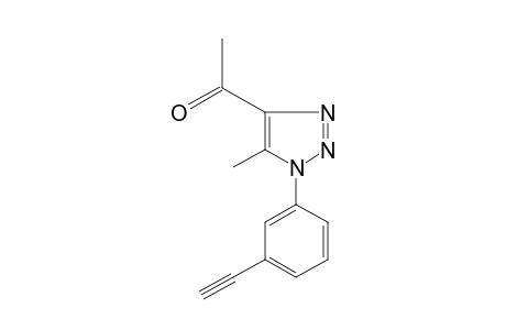 1-(m-ethynylphenyl)-5-methyl-1H-1,2,3-triazole-4-yl methyl ketone