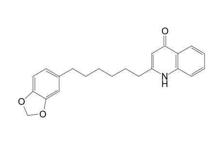 2-[6'-(2H-BENZO-[D]-1'',3''-DIOXOLEN-5''-YL)-HEXYL]-HYDROQUINOLIN-4-ONE