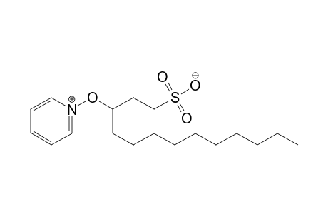 1-{[1-(2-Sulfoethyl)undecyl]oxy}pyridinium hydroxide, inner salt