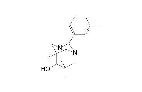 5,7-dimethyl-2-(3-methylphenyl)-1,3-diazatricyclo[3.3.1.1~3,7~]decan-6-ol