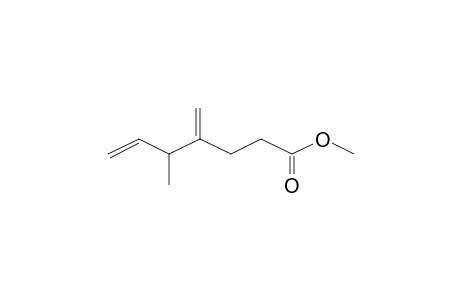 6-Heptenoic acid, 4-methylene-5-methyl-, methyl ester
