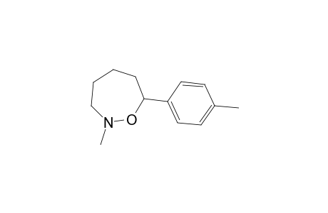 1,2-Oxazepine, hexahydro-2-methyl-7-p-tolyl-