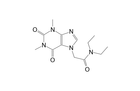 N,N-diethyl-1,3-dimethyl-2,6-dioxo-1,2,3-tetrahydropurine-7-acetamide