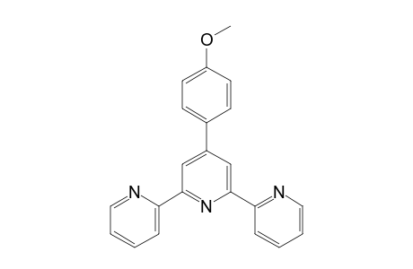 4'-(p-methoxyphenyl)-2,2'.6',2''-terpyridine